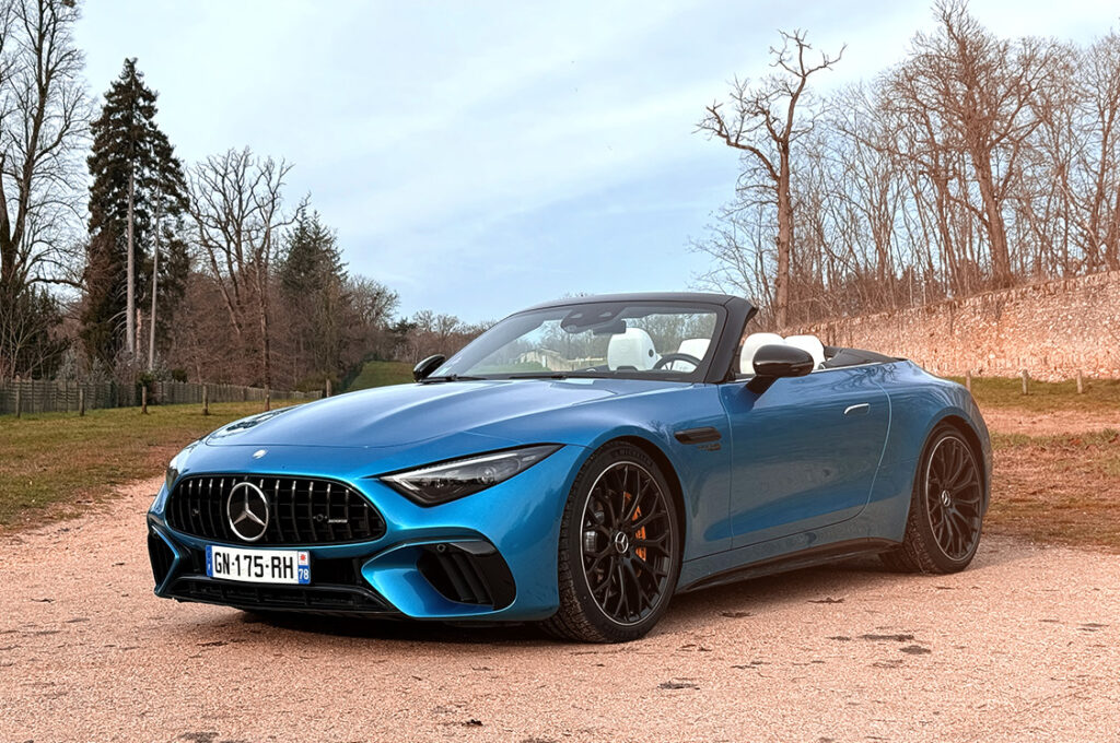 Mercedes-AMG SL 63 4Matic 2023 essai cabriolet sportif