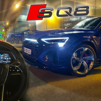 visiter paris SUV Audi SQ8 etron sportback