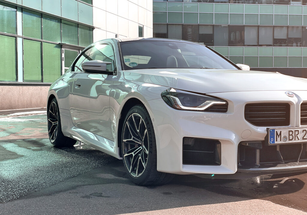 BMW M2 G87 couleur Blanc Alpinweiss 