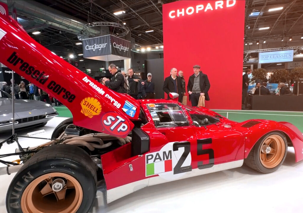 retromobile 2024 ferrari 512 m de 1970