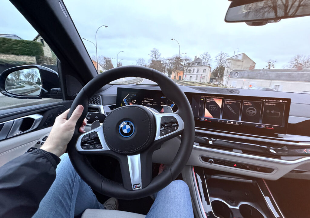 conduite agréable du BMW X5 50e