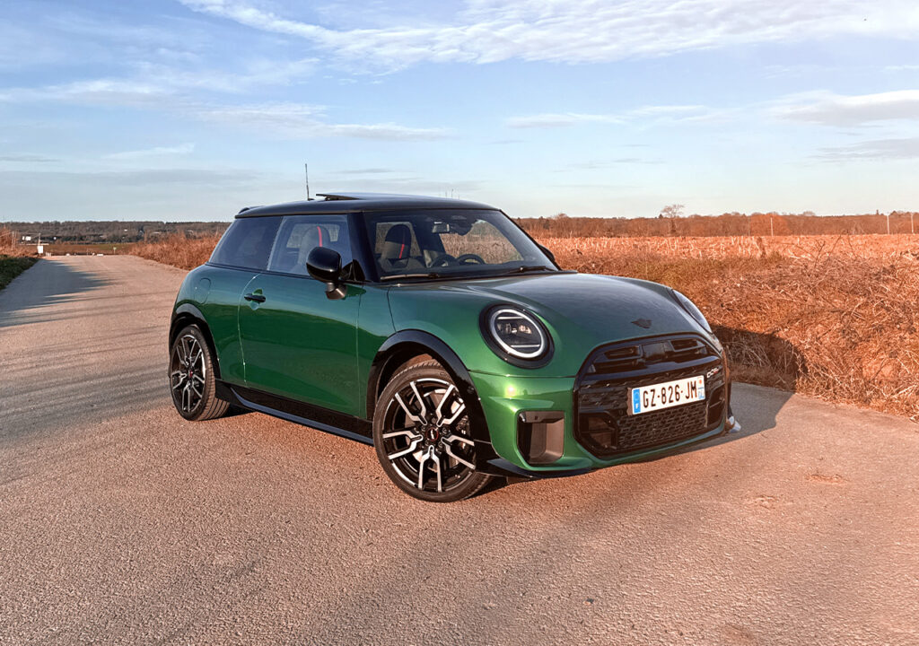 Essai Mini Cooper S 2025 F66 - Green British Racing