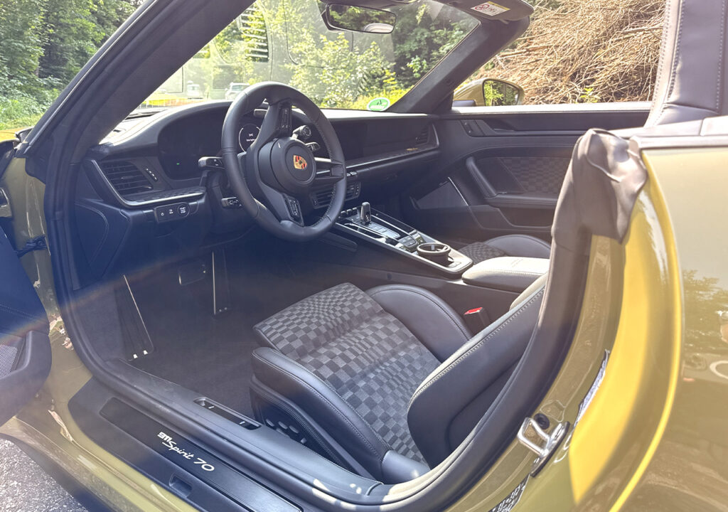 intérieur Pascha Porsche 911 Spirit 70 992 GTS