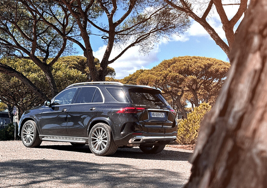 Mercedes Gle 350 de 2025 hybride diesel en finition AMG Line