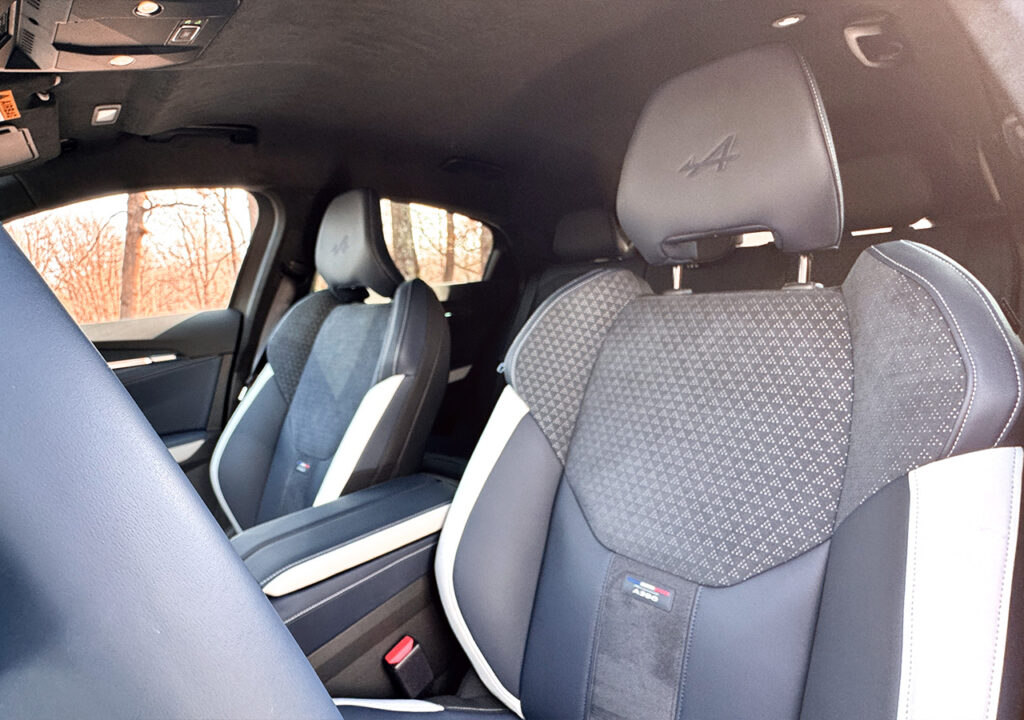 intérieur premium pour l'Alpine A390 GT