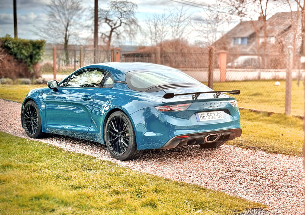 Essai Alpine A110 GTS couleur Bleu Paon 2026