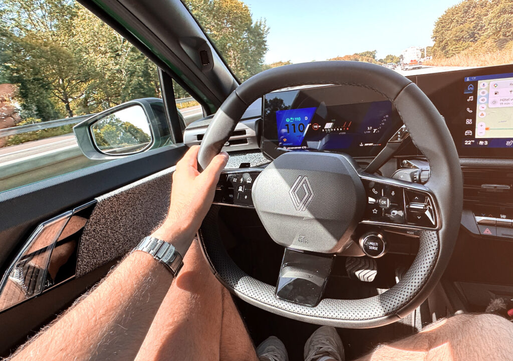 Conduite au volant de la Renault Clio 6 Eco G finition Techno