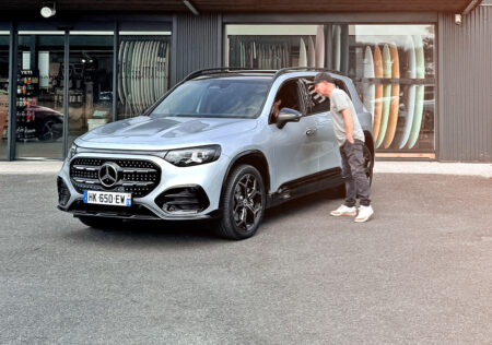 Essai Mercedes GLB 2026 AMG Line face avant