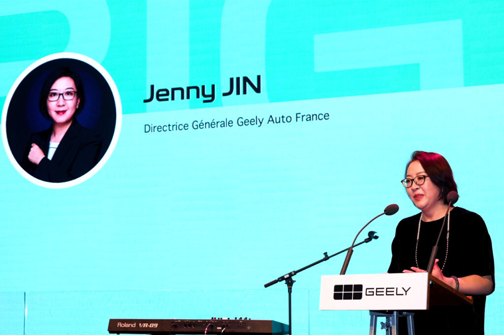 Jenny Jin Directrice Générale Geely France