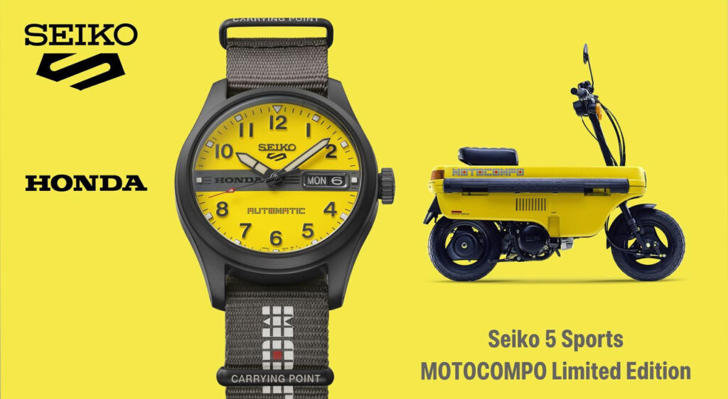 Seiko 5 Sports célèbre la Honda MOTOCOMPO