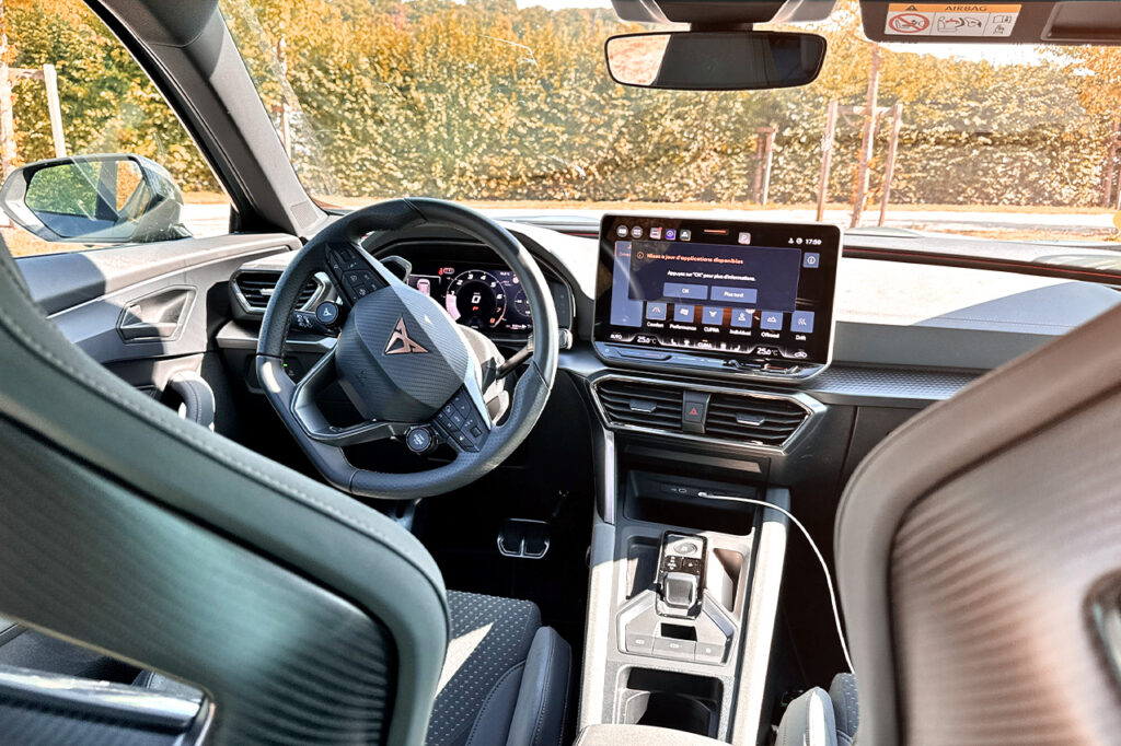 Intérieur - Cupra Formentor VZ5 2026 Facelift